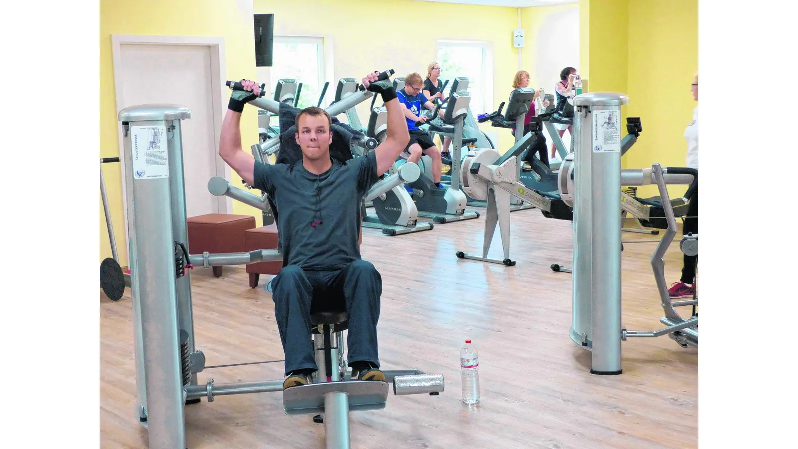 Mehr Muskelkraft im alten Schafstall (Foto: al)