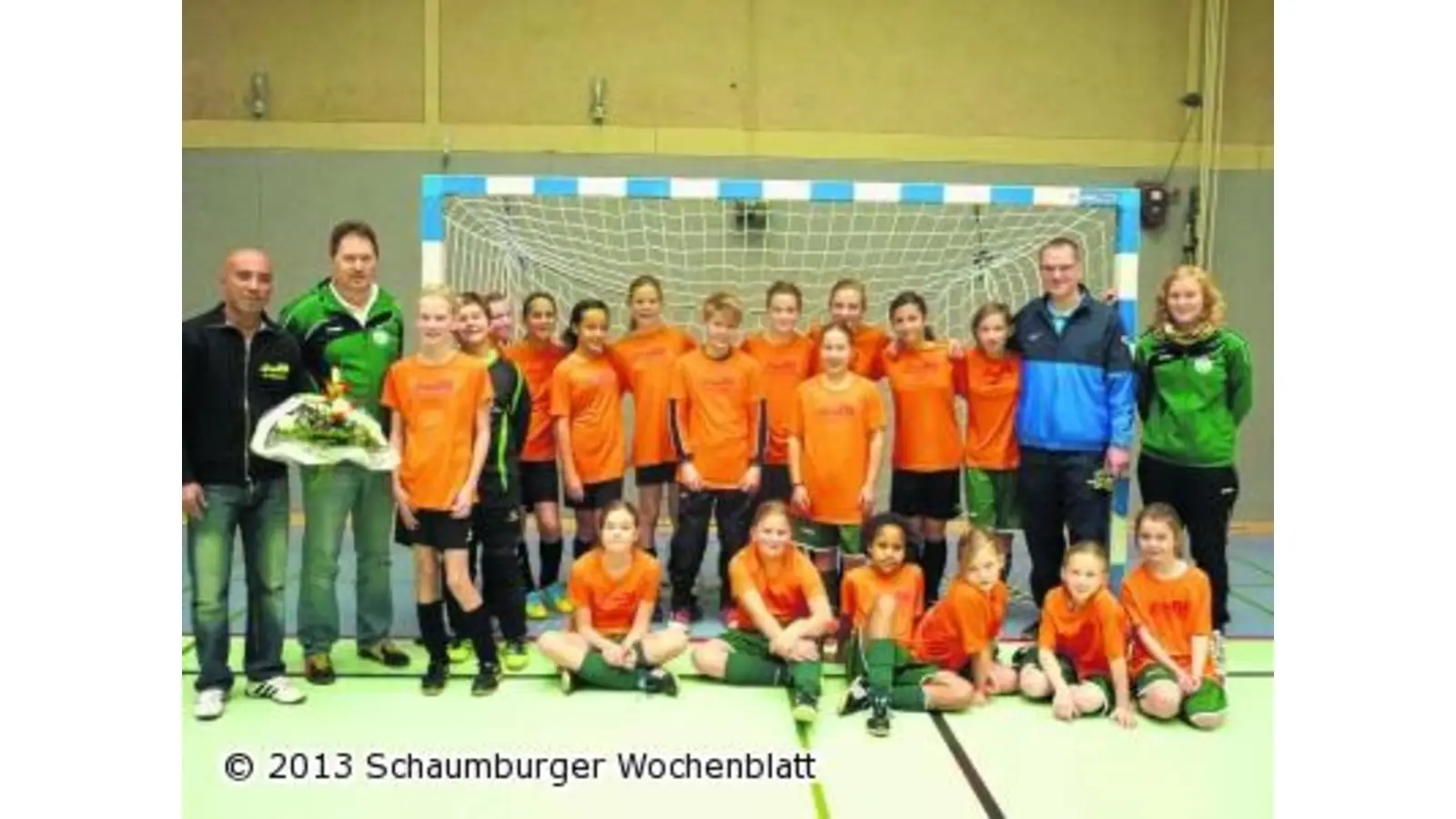 In neuen Trikots zum Turniersieg (Foto: em)
