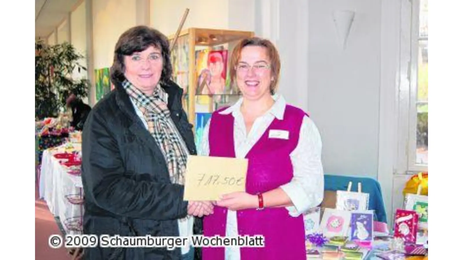 Geldspende für den Eilser Kindergarten (Foto: red)