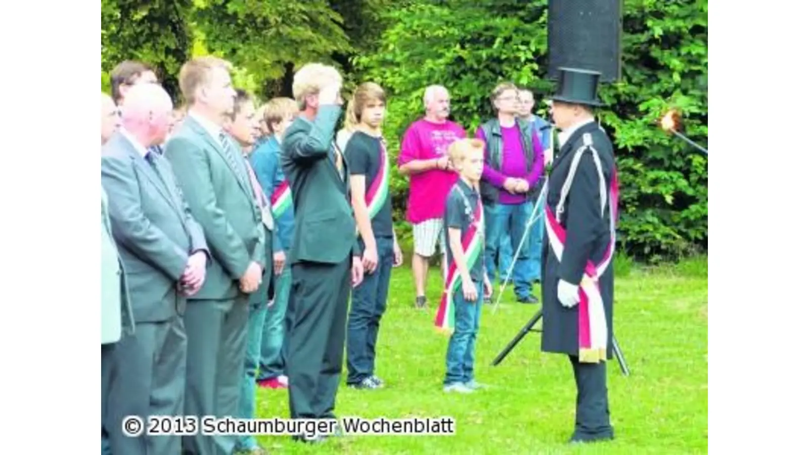 Großer Zapfenstreichauf der Museumsinsel (Foto: red)