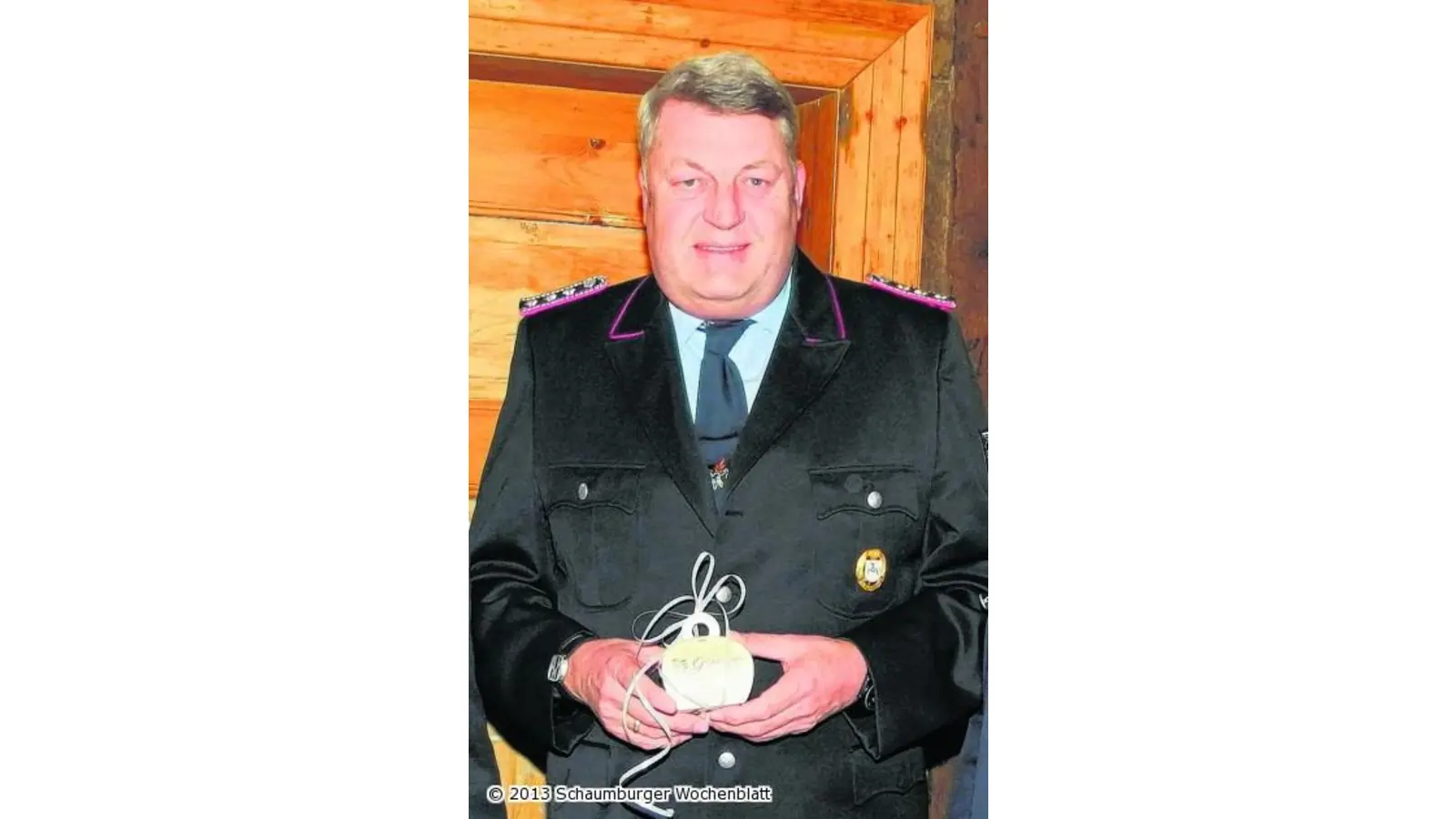 Drei Jahrzehnte lang die Feuerwehrkasse geführt (Foto: wtz)