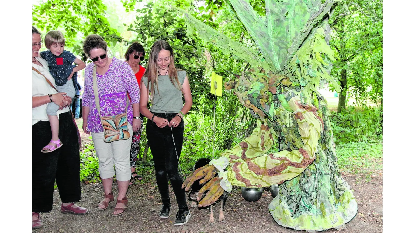 Die Gäste genießen zauberhafte Stunden (Foto: bb)