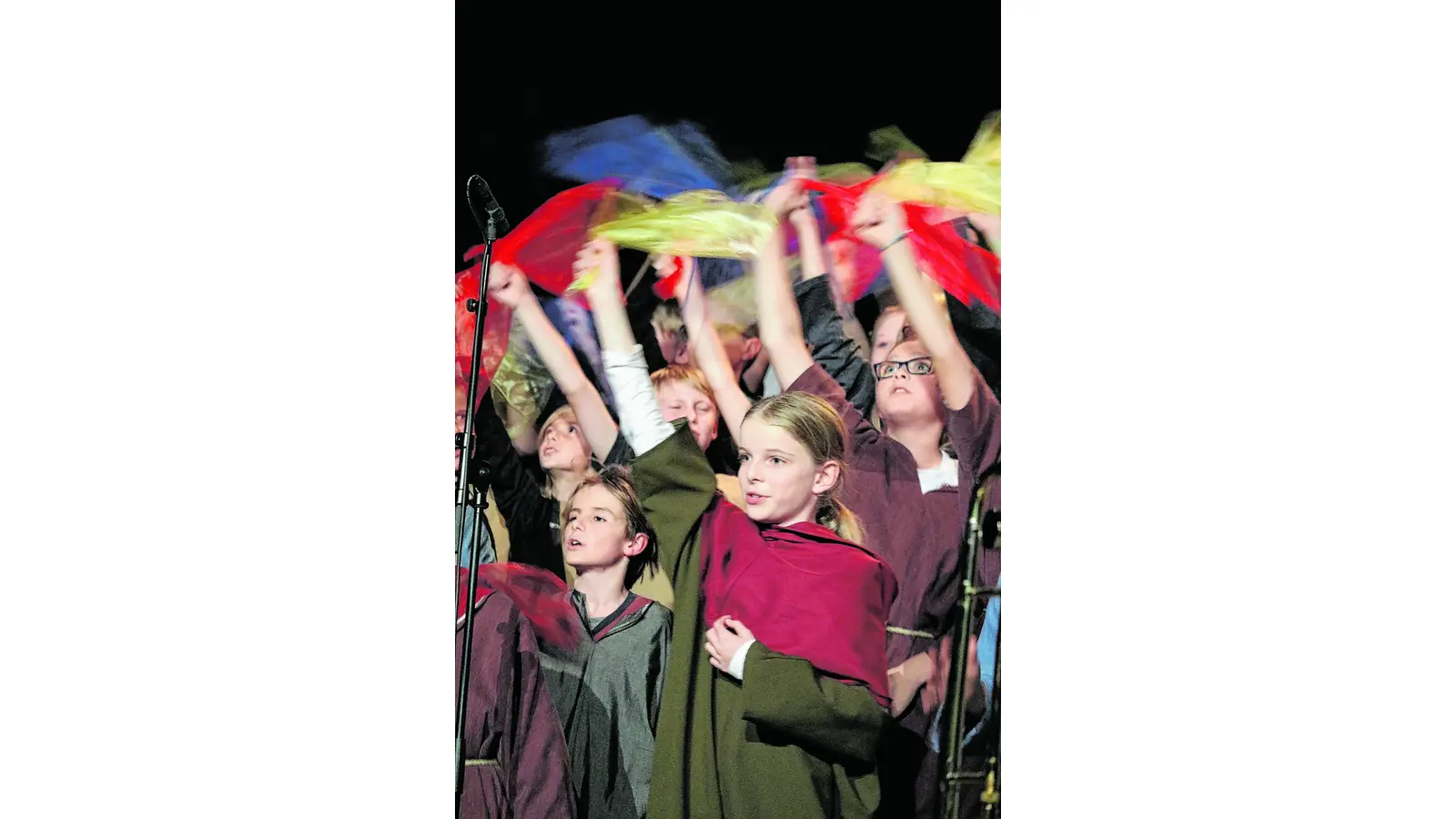 Kinder sind zum Mitsingen eingeladen (Foto: jb)