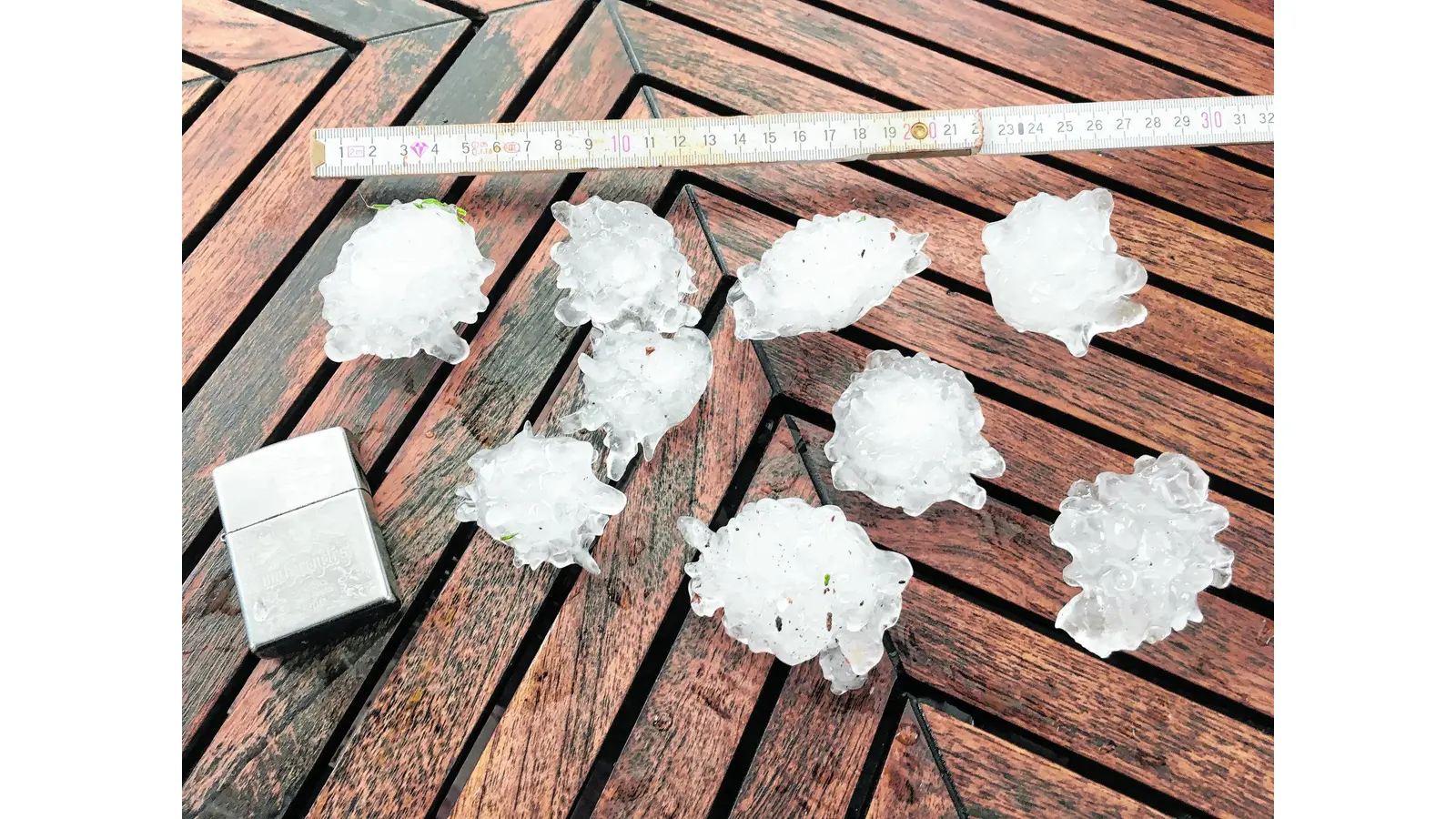 Schwere Unwetter im Landkreis (Foto: gr)