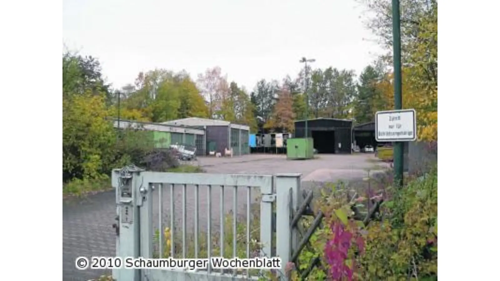 Nun hat auch Apelern einen eigenen kleinen Gewerbepark (Foto: al)