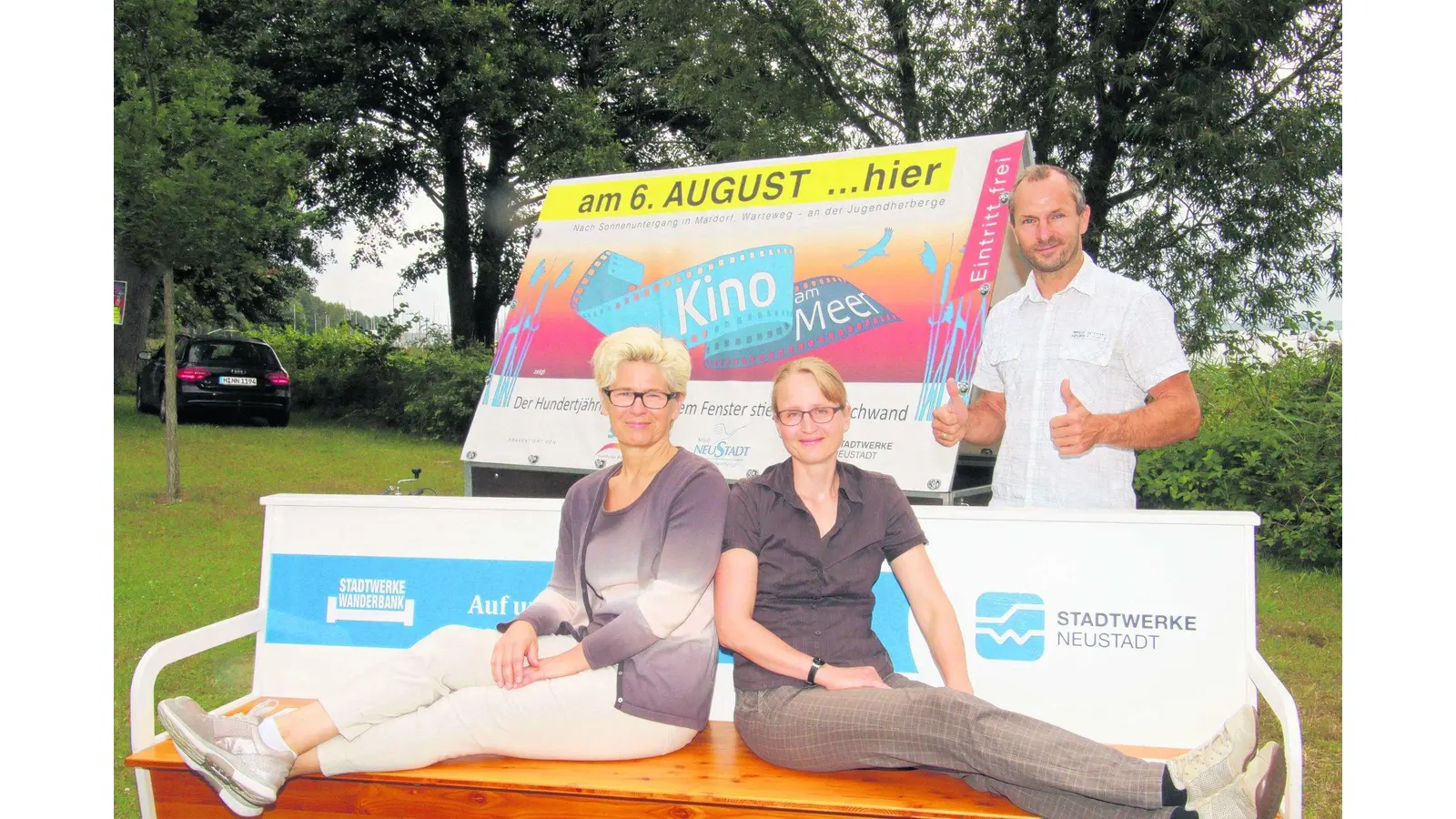 Freiluftkino am Nordufer (Foto: gi)