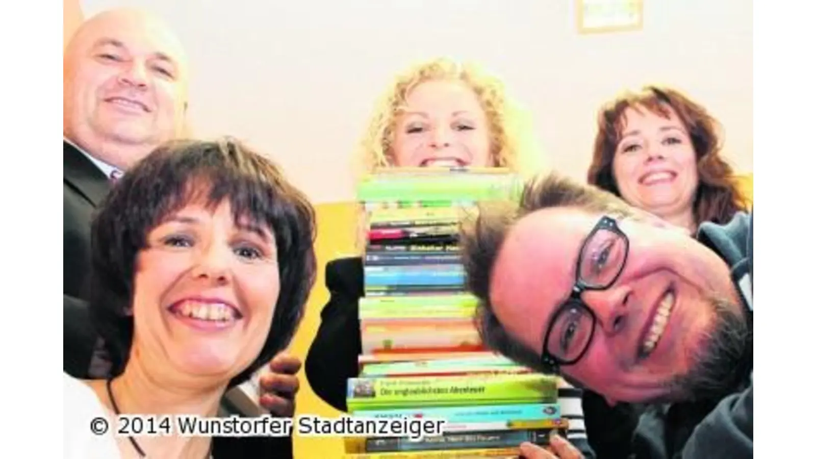 Bücherabend für die Aktion Büchertürme (Foto: jan)