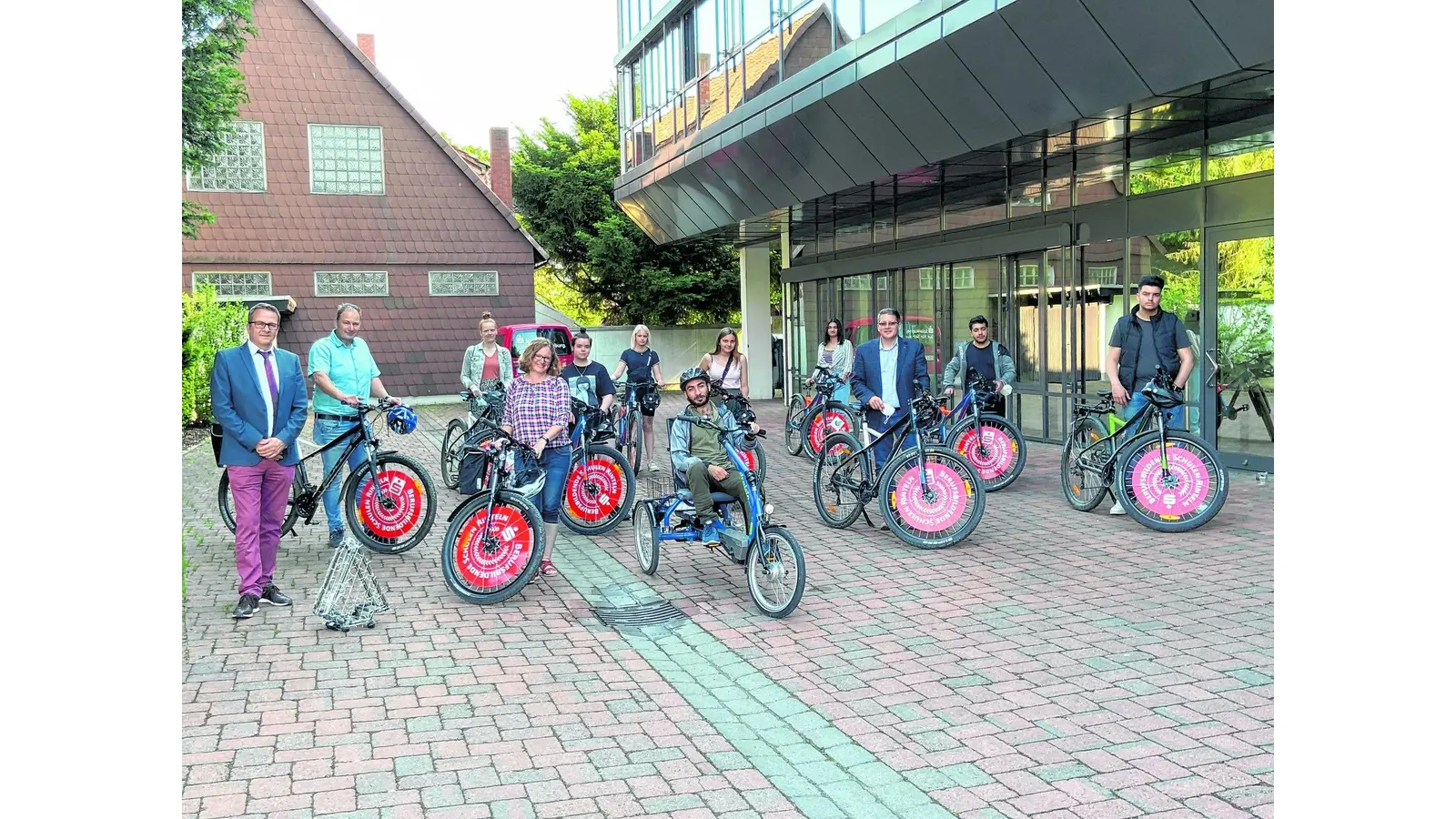 Spenden für Inklusionsfahrrad gesammelt (Foto: ste)