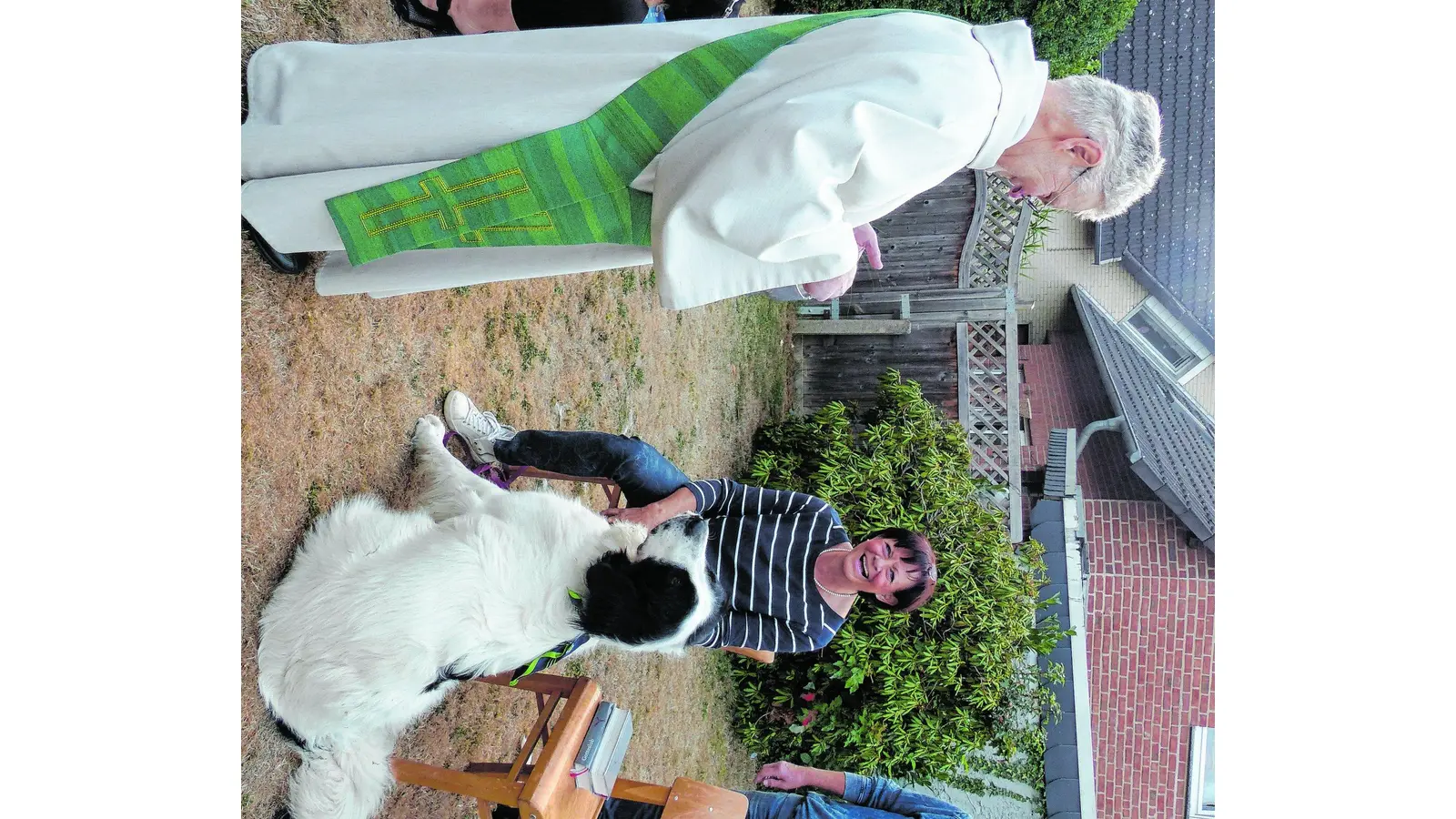 Auch Tiere werden wieder gesegnet (Foto: al)