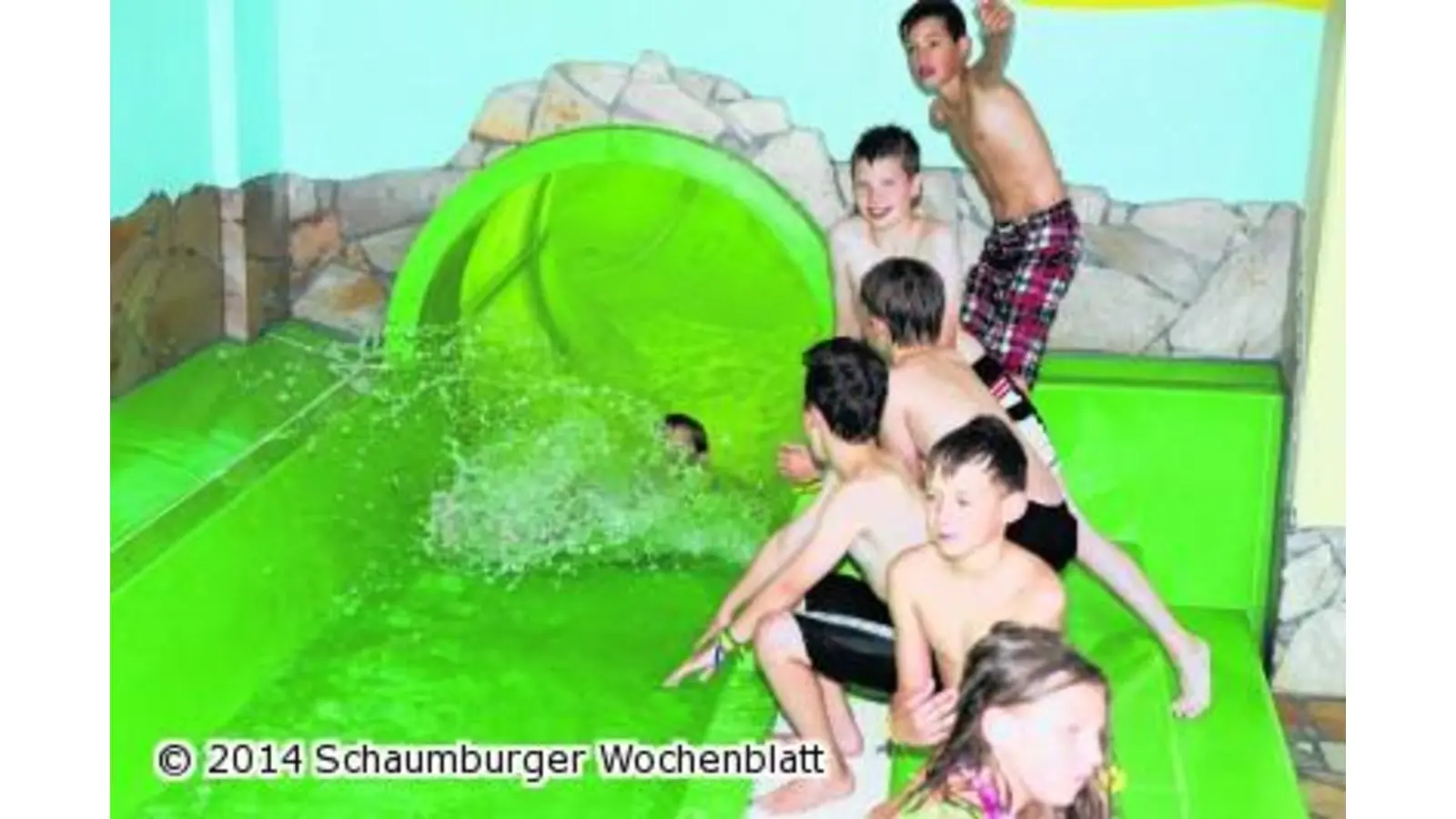 Schnell unterwegs auf Laufbahn und Rutsche (Foto: red)