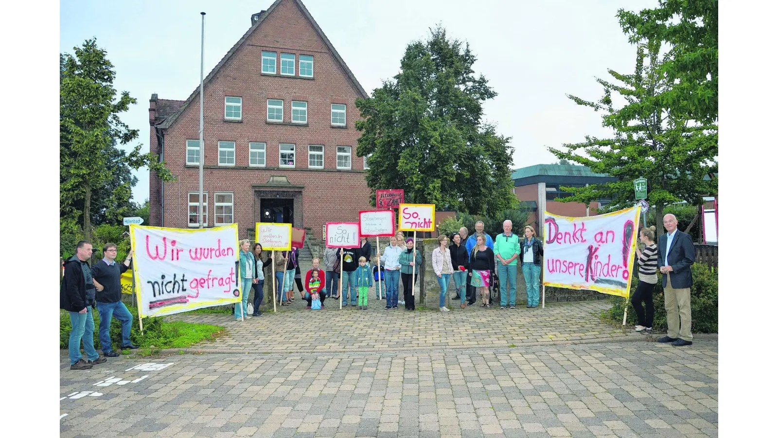 Die Schule bleibt ab August leer (Foto: ste)
