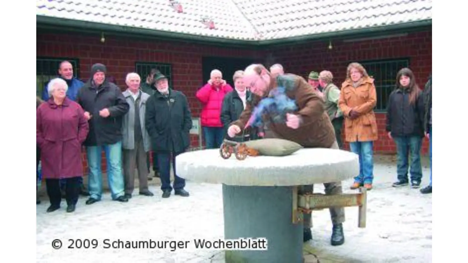 Minikanone gezündet (Foto: red)