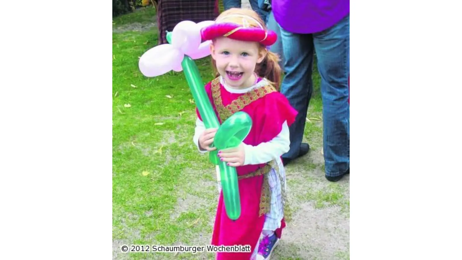 Kinder erleben das Mittelalter (Foto: hb)