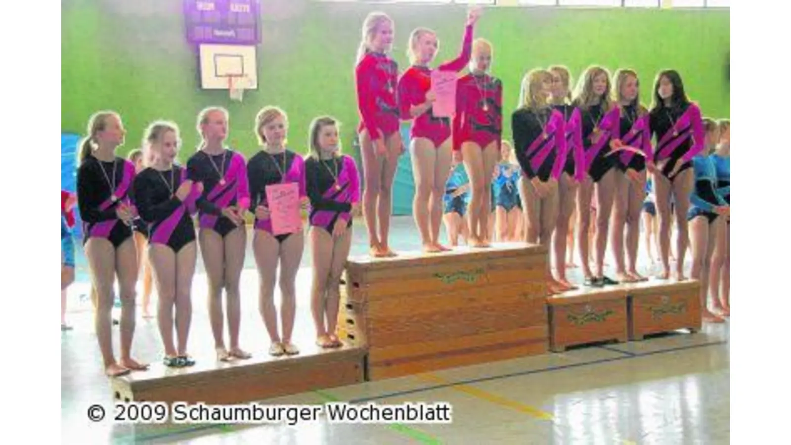 Erfolgreiche VfL-Geräteturnerinnen (Foto: red)