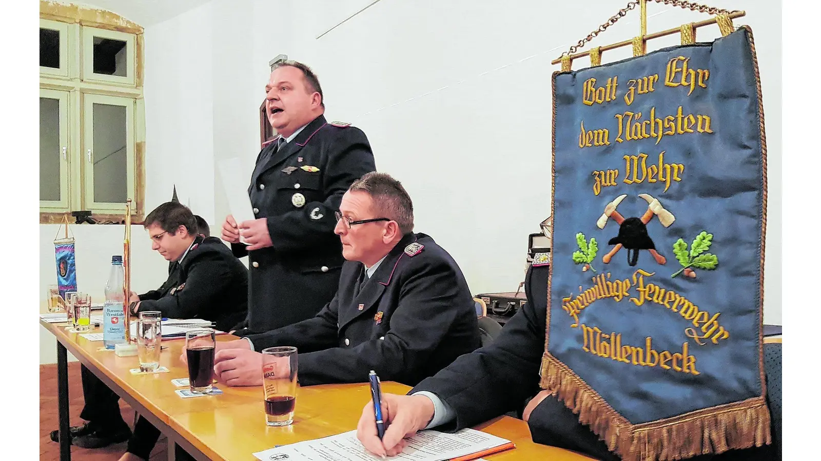 Vor die Kür hat die örtliche Feuerwehr die Pflicht gesetzt (Foto: red)