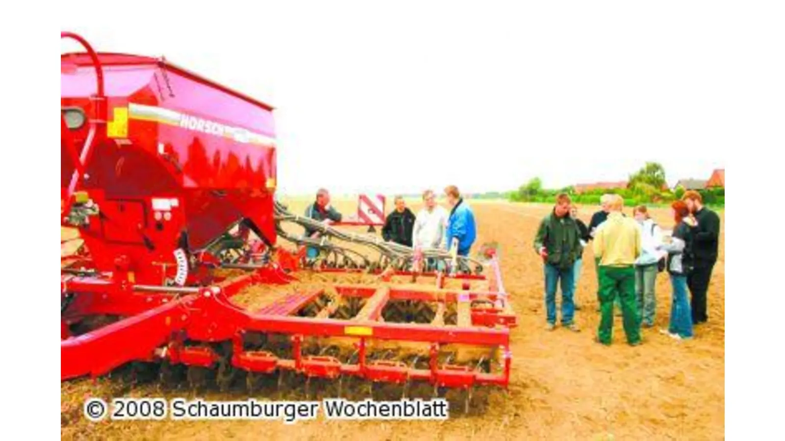 Vor dem Drillen steht die Bodenanalyse (Foto: bb)