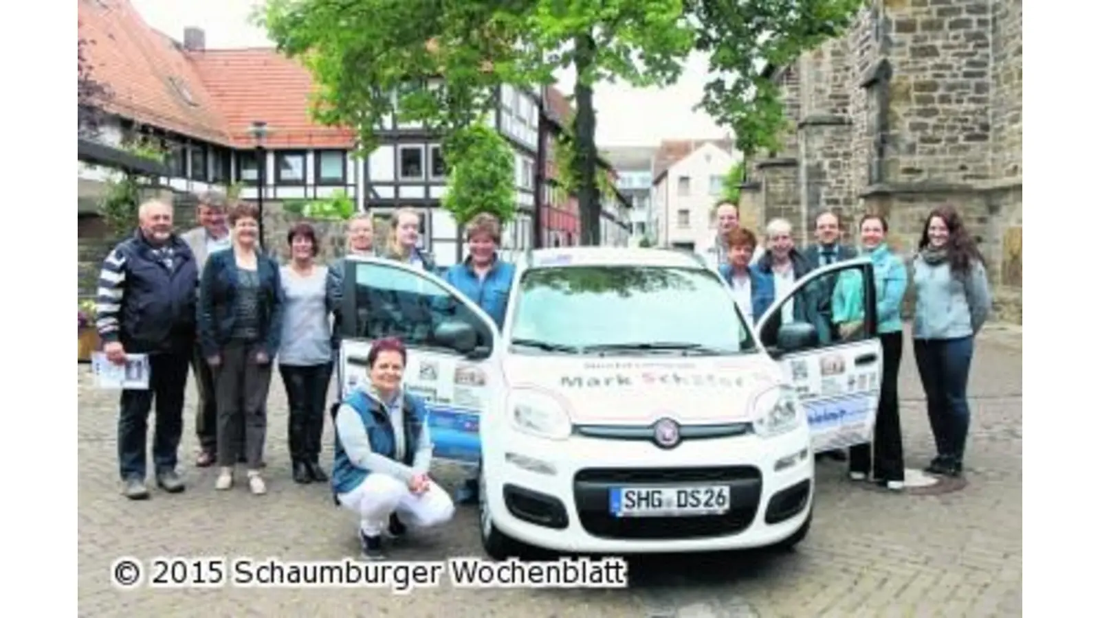 Mit neuem Auto zu den Pflege-Bedürftigen (Foto: bb)