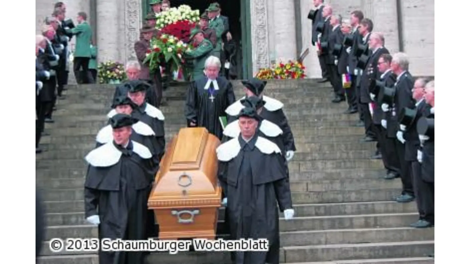 Ergreifende Trauerfeier für Fürstin Eva-Benita (Foto: hb)