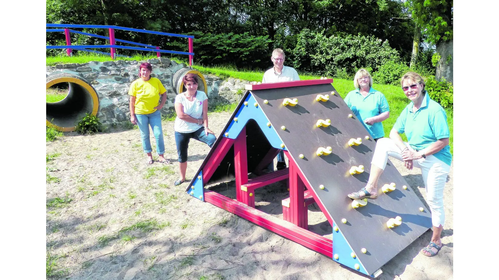 Spaß nur auf dem Spielplatz (Foto: red)