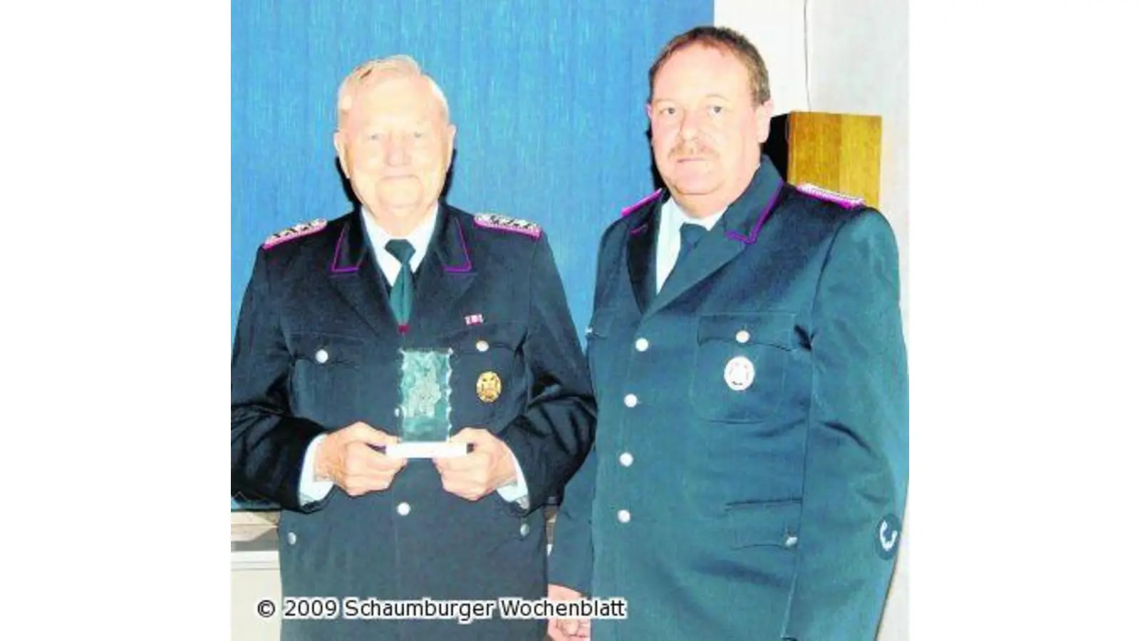 Wilhelm Bredemeier ist seit 70 Jahren in der Feuerwehr (Foto: tt)