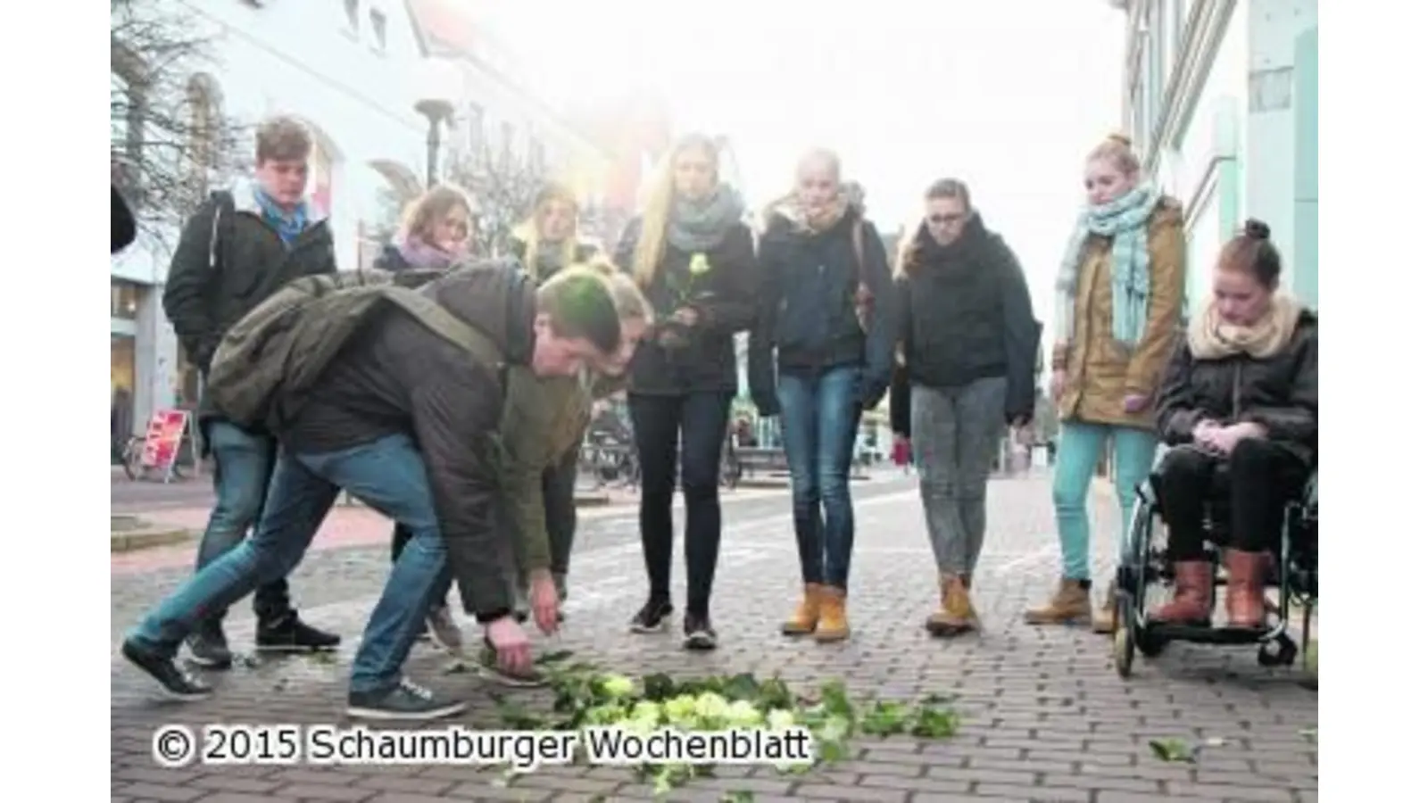 Schüler erinnern an Opfer des Holocaust (Foto: red)