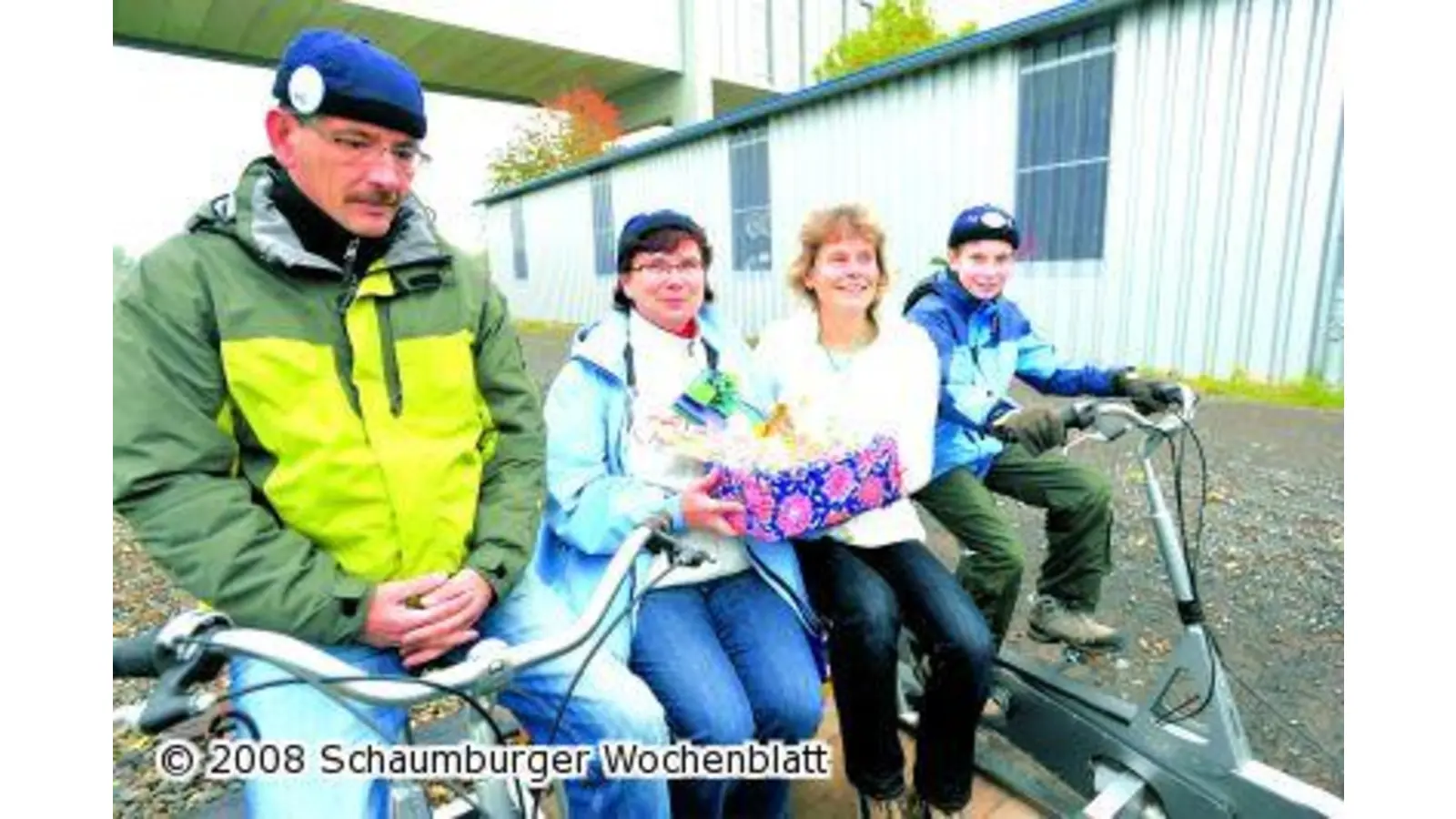 Die 4444ste Draisine ist gestartet (Foto: ste)