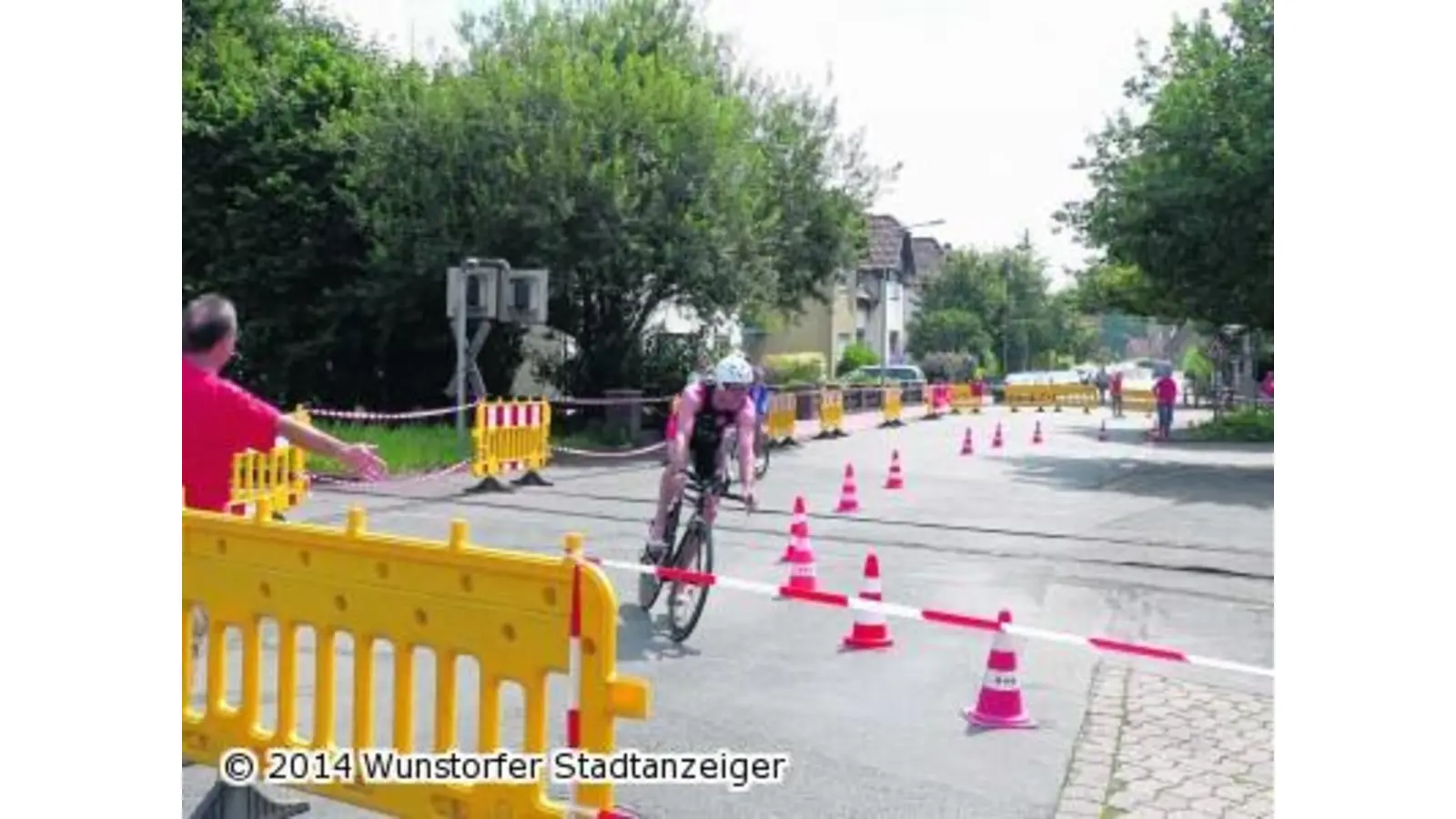 Triathleten kämpfen um die vorderen Plätze (Foto: mk)