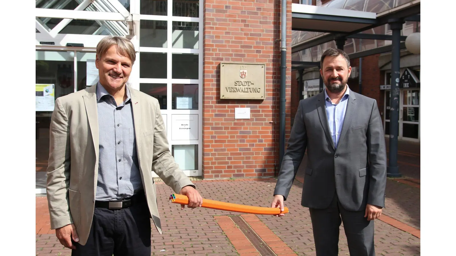 Deutsche Glasfaser wirbt weiter um Verträge in Stadthagen (Foto: bb)