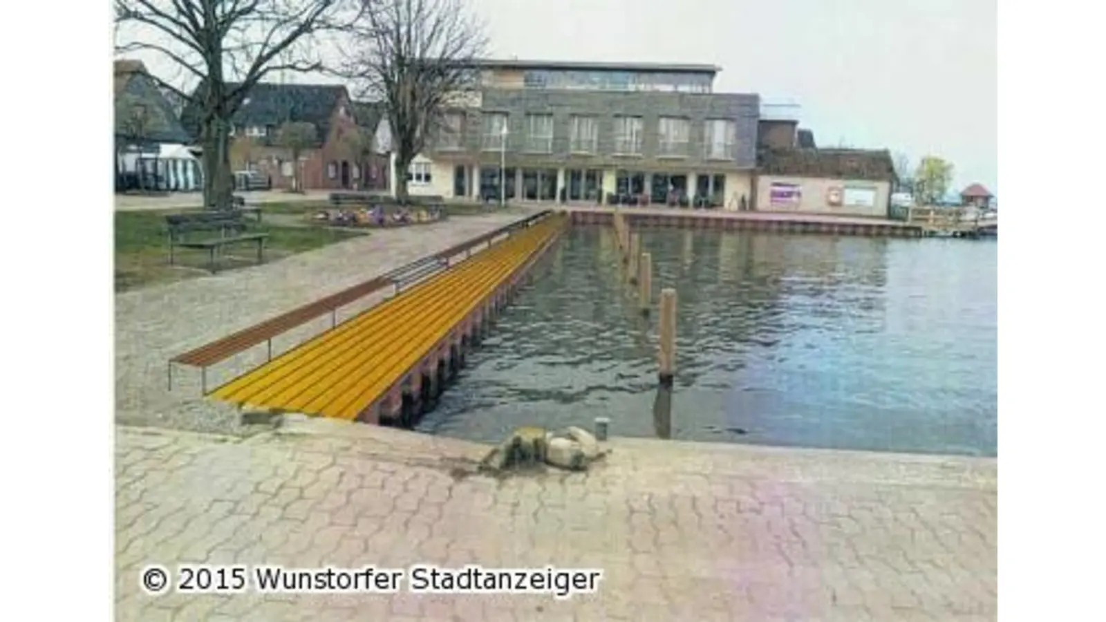 Die Optik stimmt entlang der Deichstraße (Foto: red)