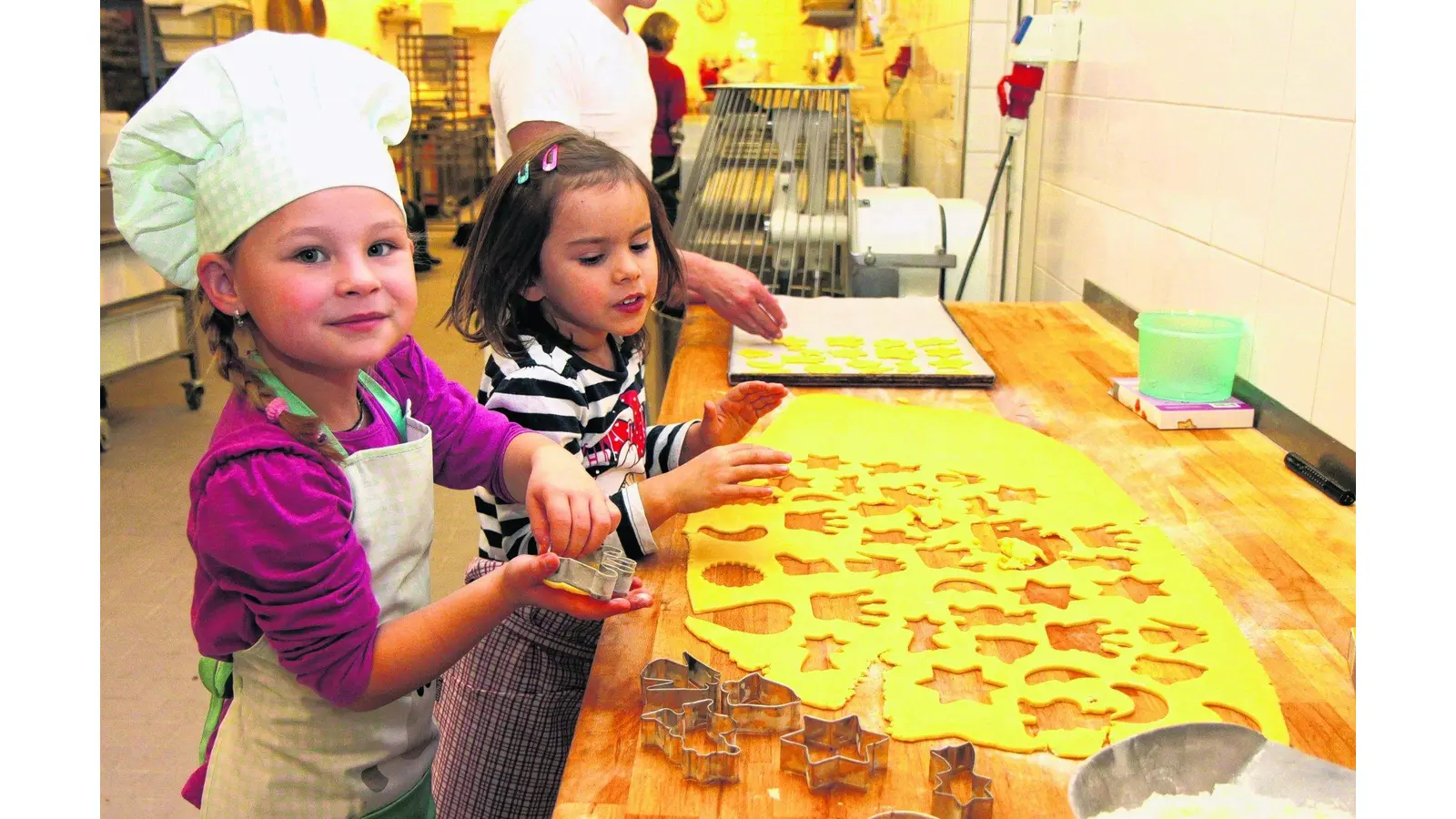 Eifrige Bäckergesellen (Foto: bb)