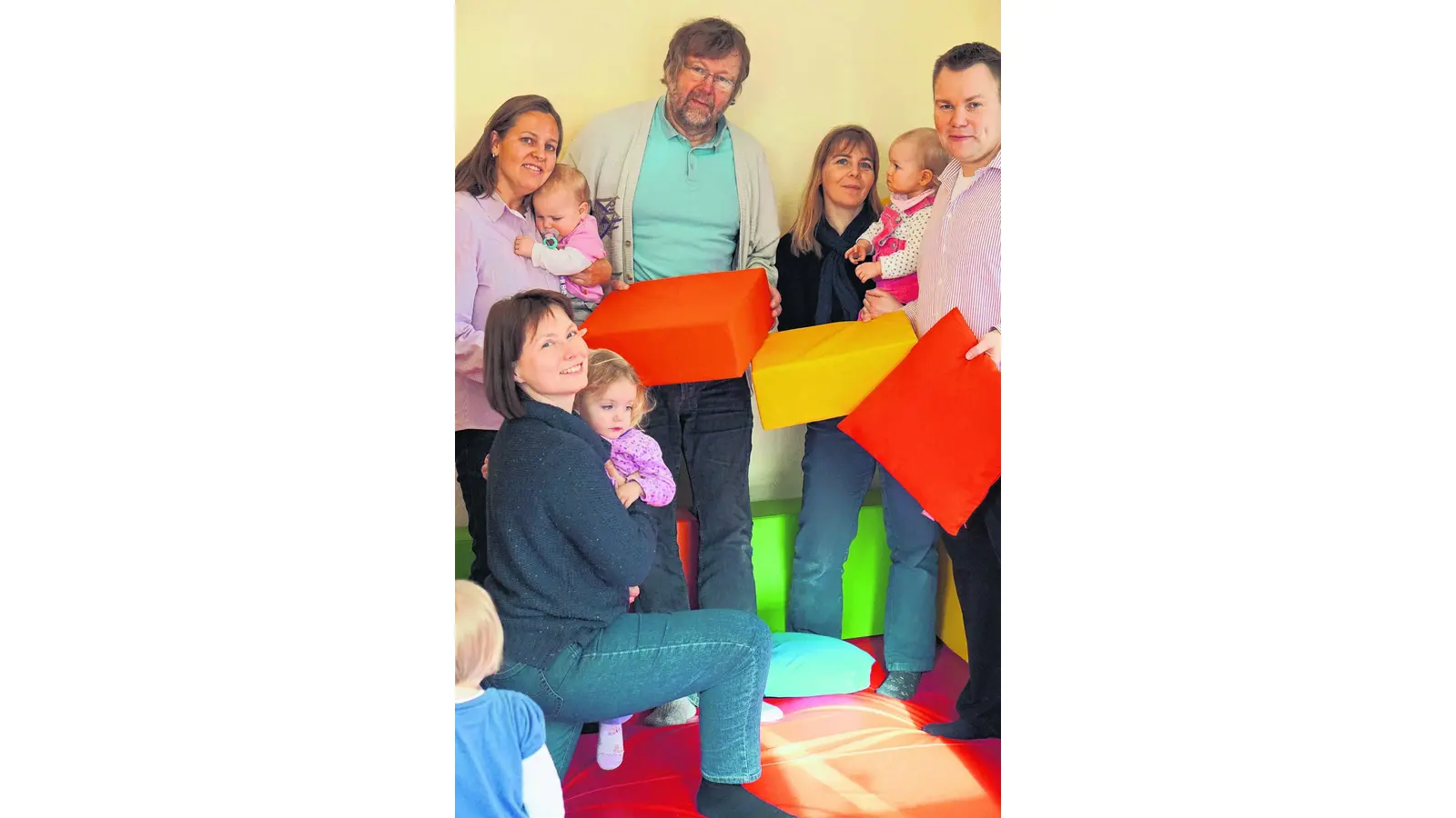 Kleine Kleckse toben wild (Foto: em)