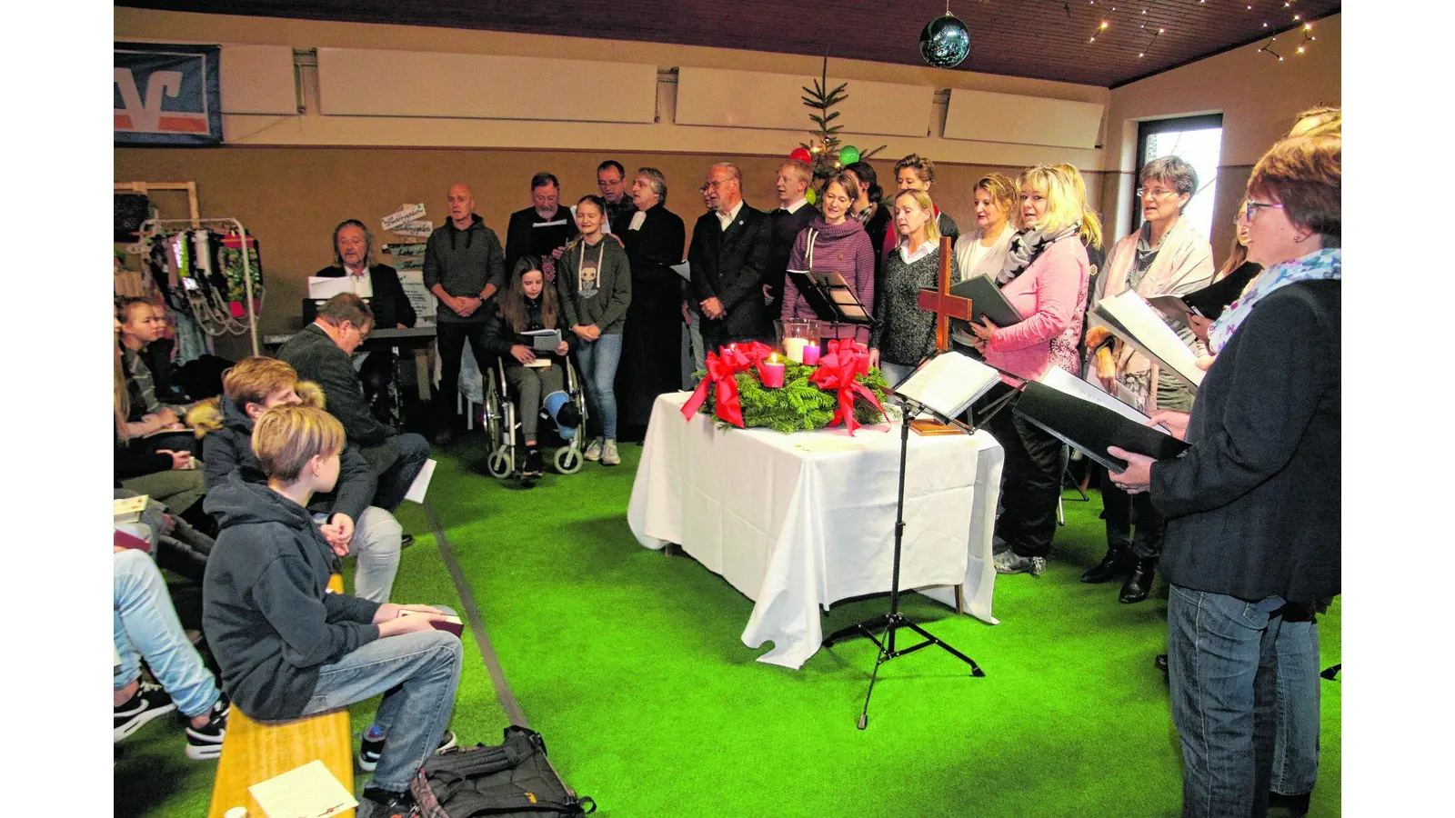 Ein gelungener Weihnachtsmarkt (Foto: gi)