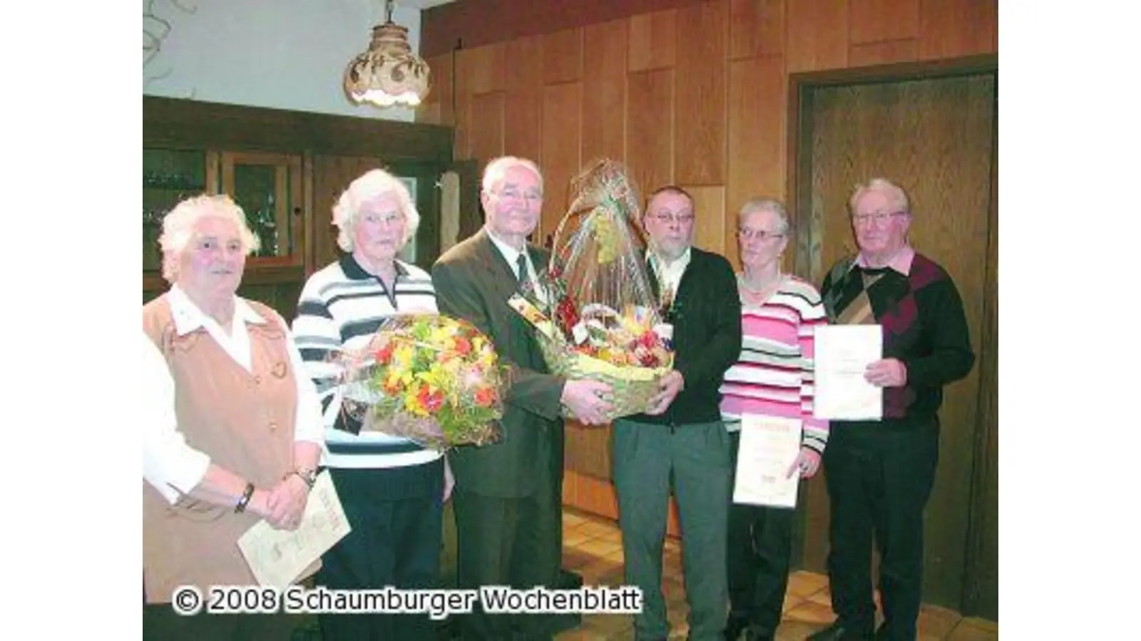 Willi Bente nach 40-jähriger Arbeit im Vorstand verabschiedet (Foto: red)