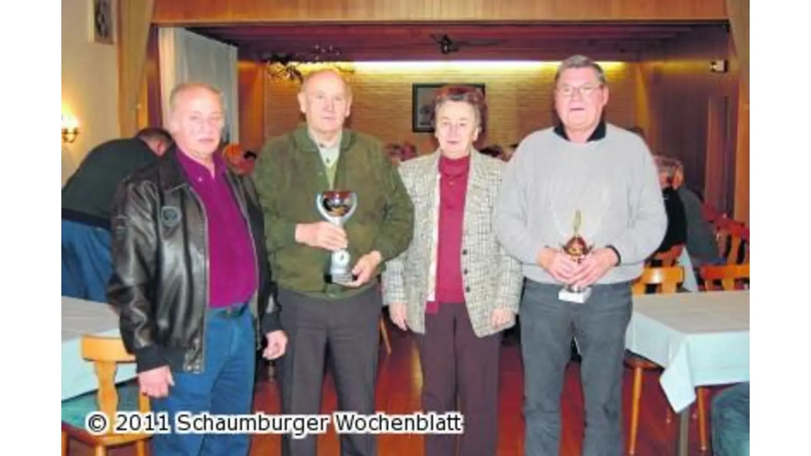 Reisevereinigung ehrt langjährige Mitglieder (Foto: red)