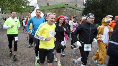 Außergewöhnlich: Zum dritten Mal findet auf dem Wilhelmstein der Inselmarathon statt.  (Foto: gi)