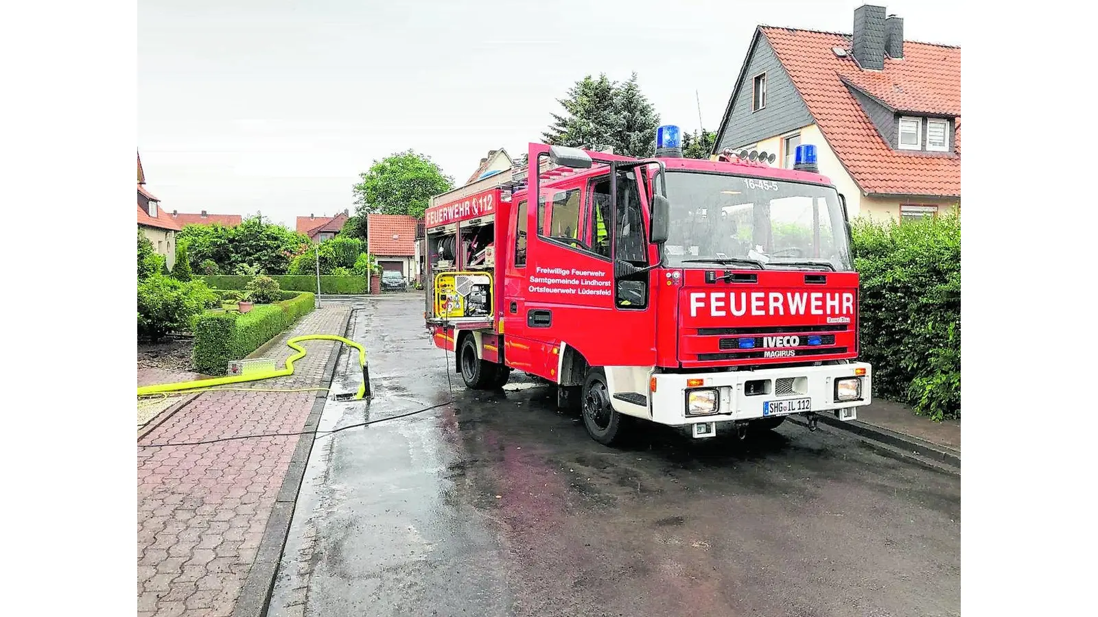 Einsatz nach Starkregen (Foto: red)