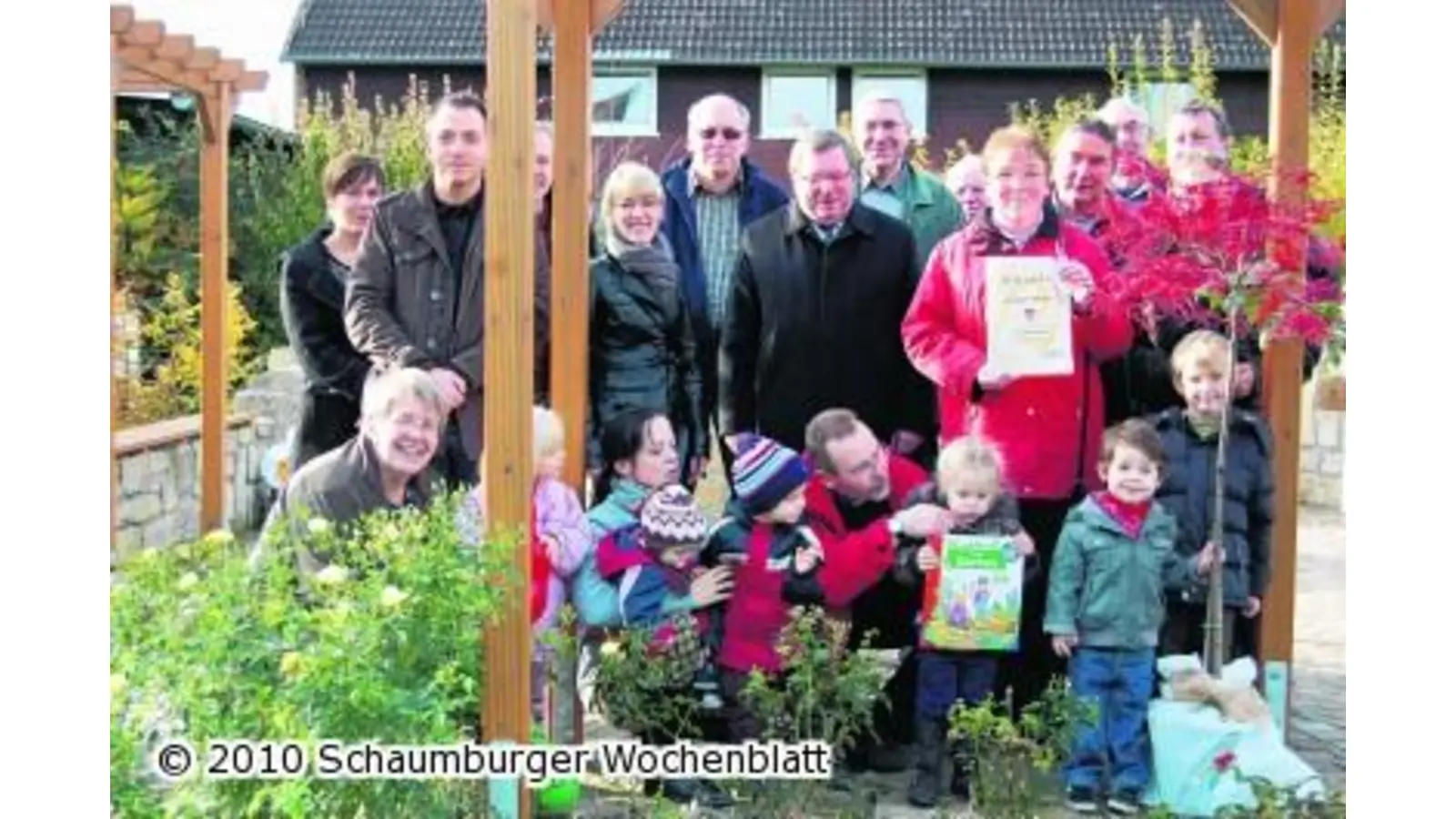 Das Rosenbeet übernimmt die Dorfgemeinschaft (Foto: red)