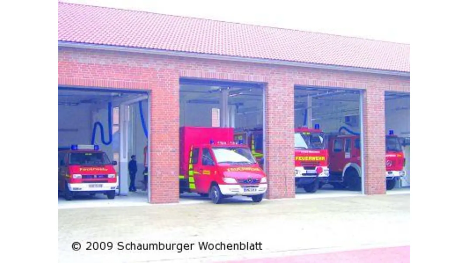 Feuerwehr nimmt Gerätehaus schon mal teilweise in Besitz (Foto: red)