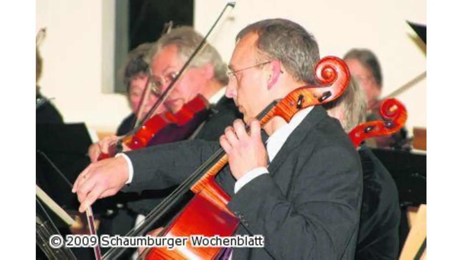 Schaumburger Land-Streicher begeistern ihr Publikum (Foto: bb)