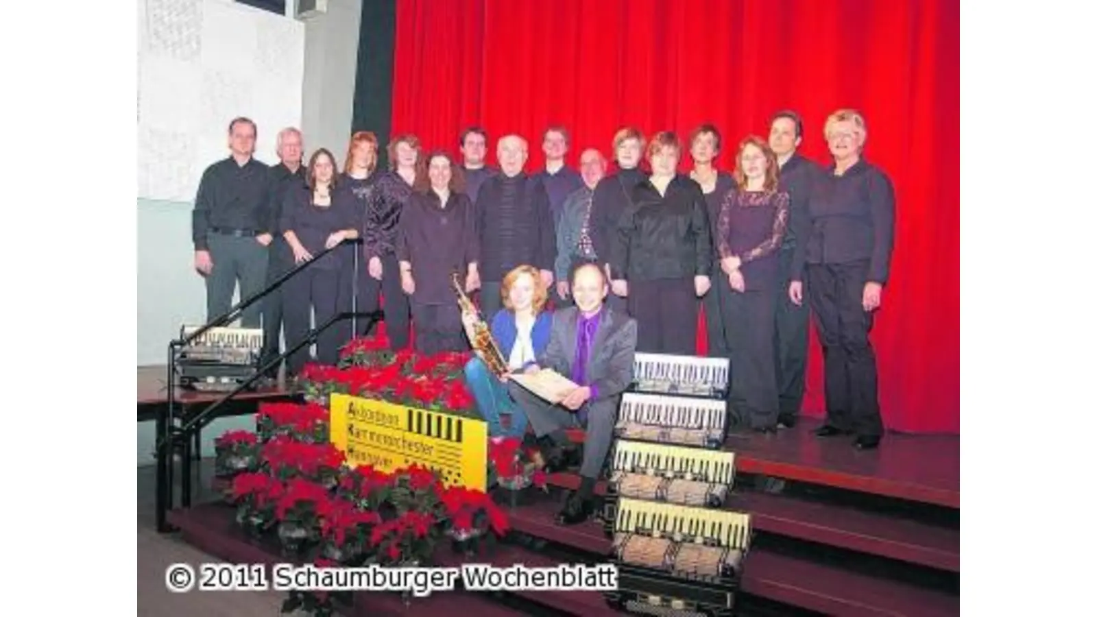 Ein Sonntagskonzert mit Akkordeonklängen (Foto: red)