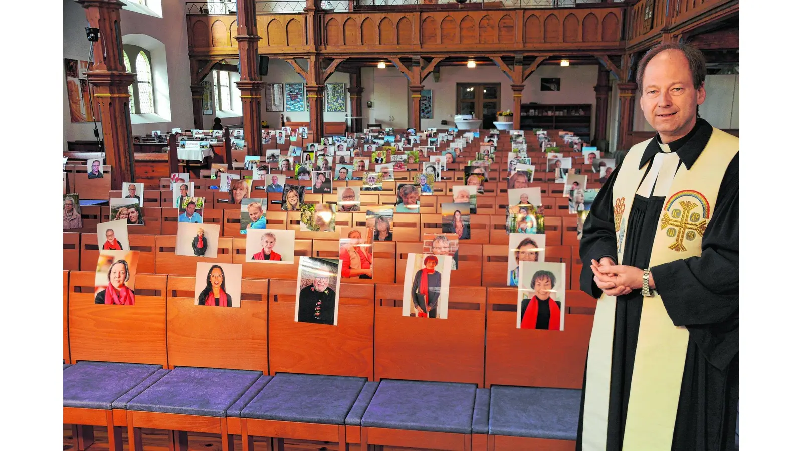 Volles Gotteshaus in Hohnhorst an Ostern (Foto: em)