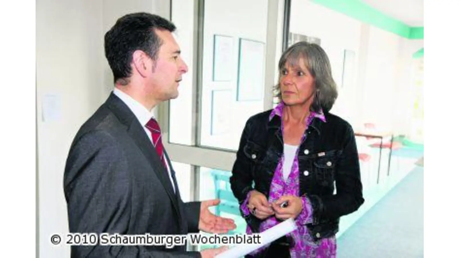 Chef des Klinikums sucht das Gespräch (Foto: bb)