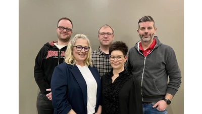 Auf dem Bild zu sehen: Torsten Dierßen, Ivonne Ehrlich, Axel Elsner, Steffi Domnick, Christian Röhr. (Foto: privat)