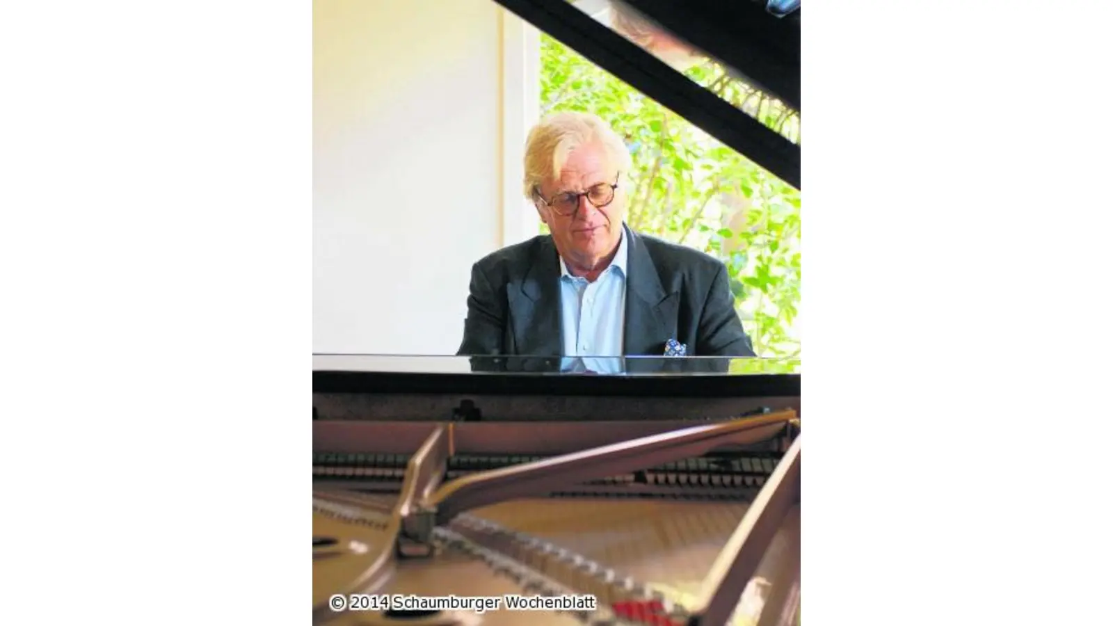 Pianist Justus Frantz spielt im Schloss (Foto: em)