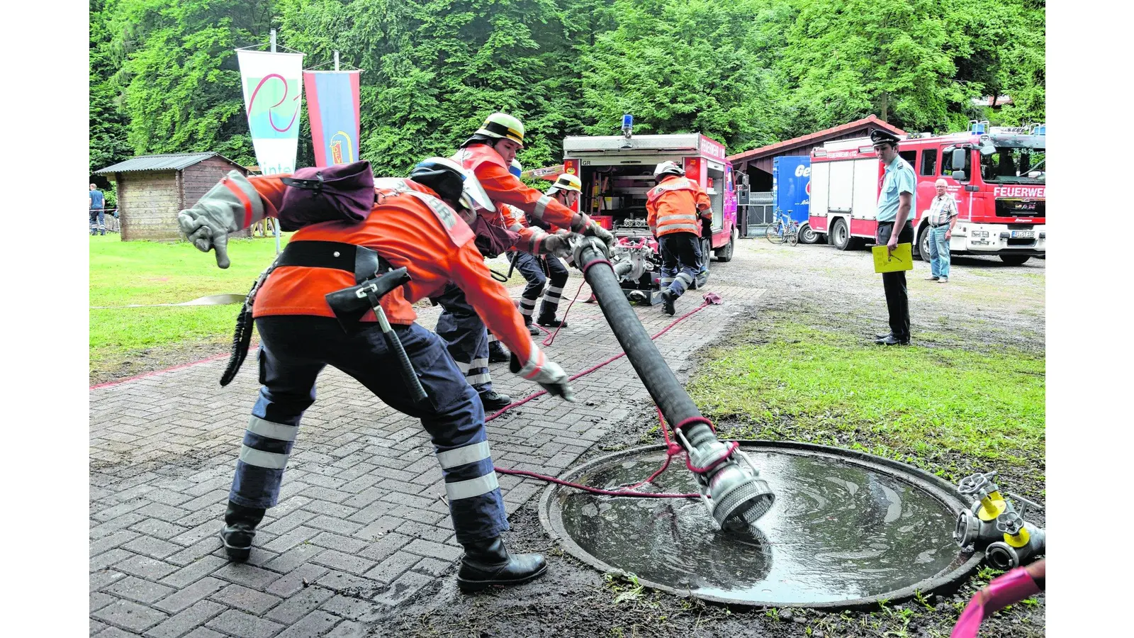 Nachsitzen für neun Feuerwehren angesetzt (Foto: red)