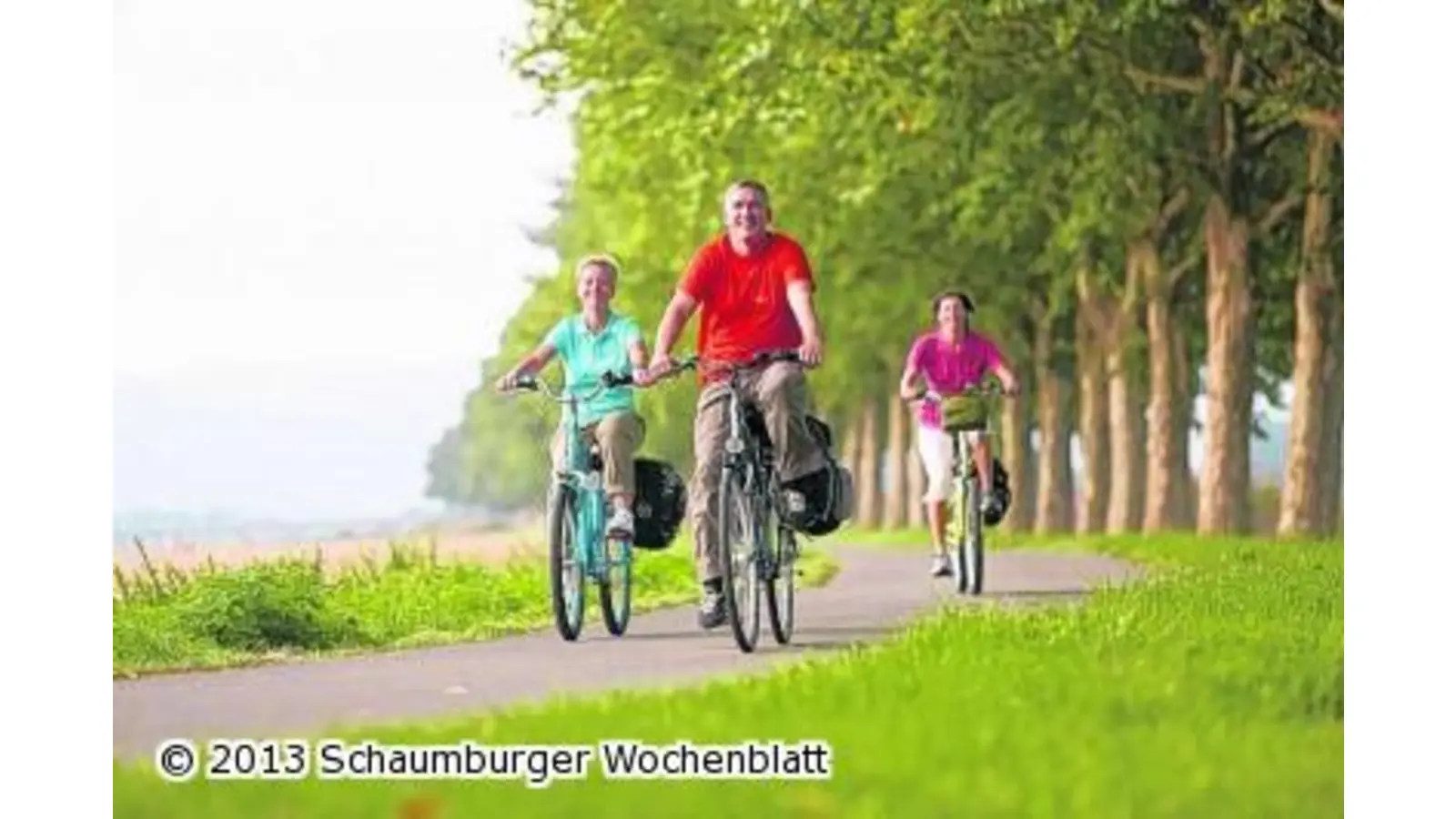 Der Weser-Radweg belegt Platz drei der beliebtesten Radwege (Foto: em)