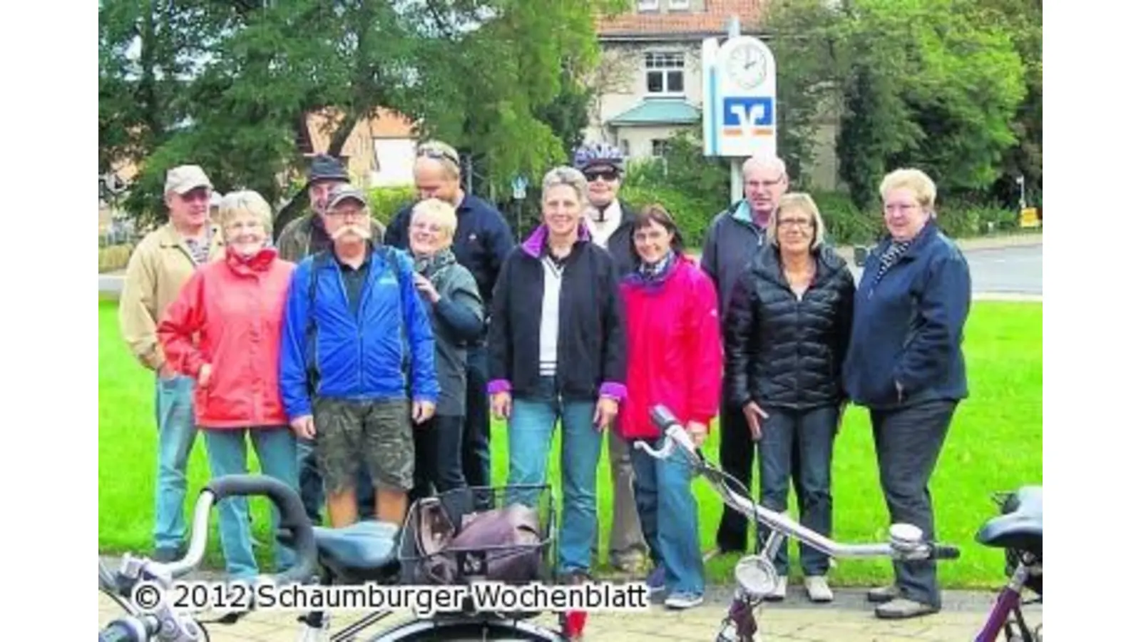 Gemeinschaft unternimmt Fahrradtour (Foto: em)