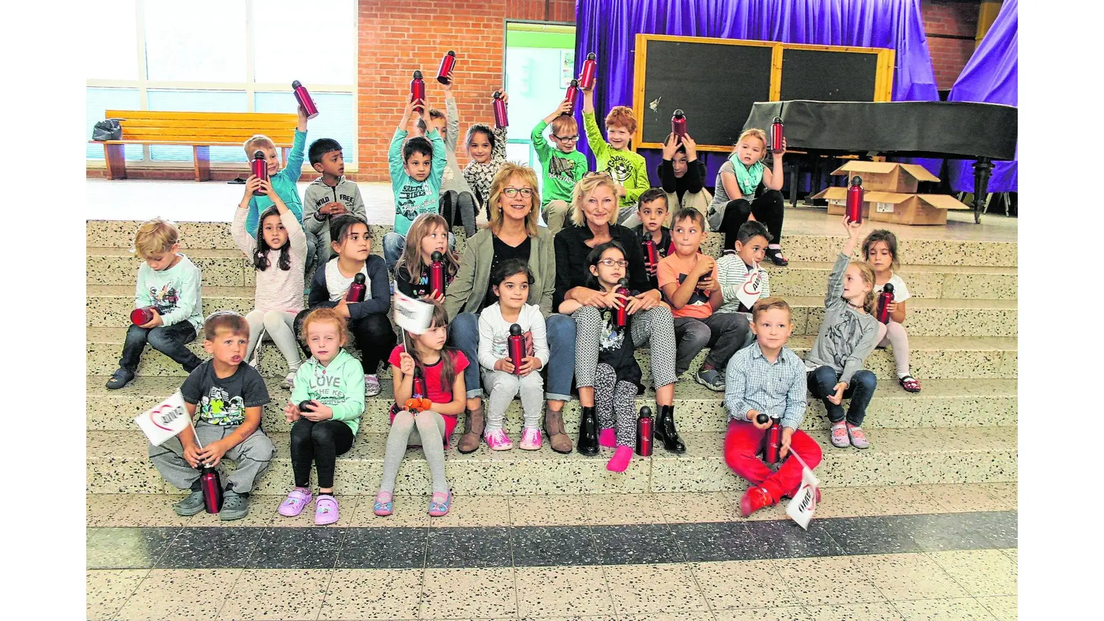 Flaschen für Schulanfänger (Foto: ds)