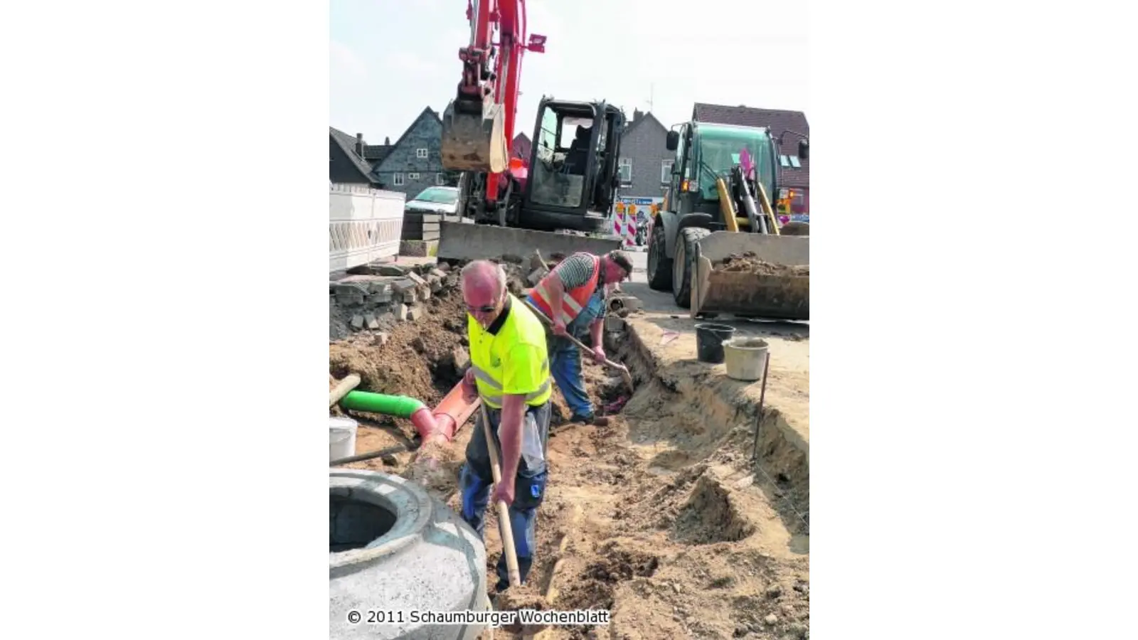 Arbeiten liegen voll im Zeitplan (Foto: al)