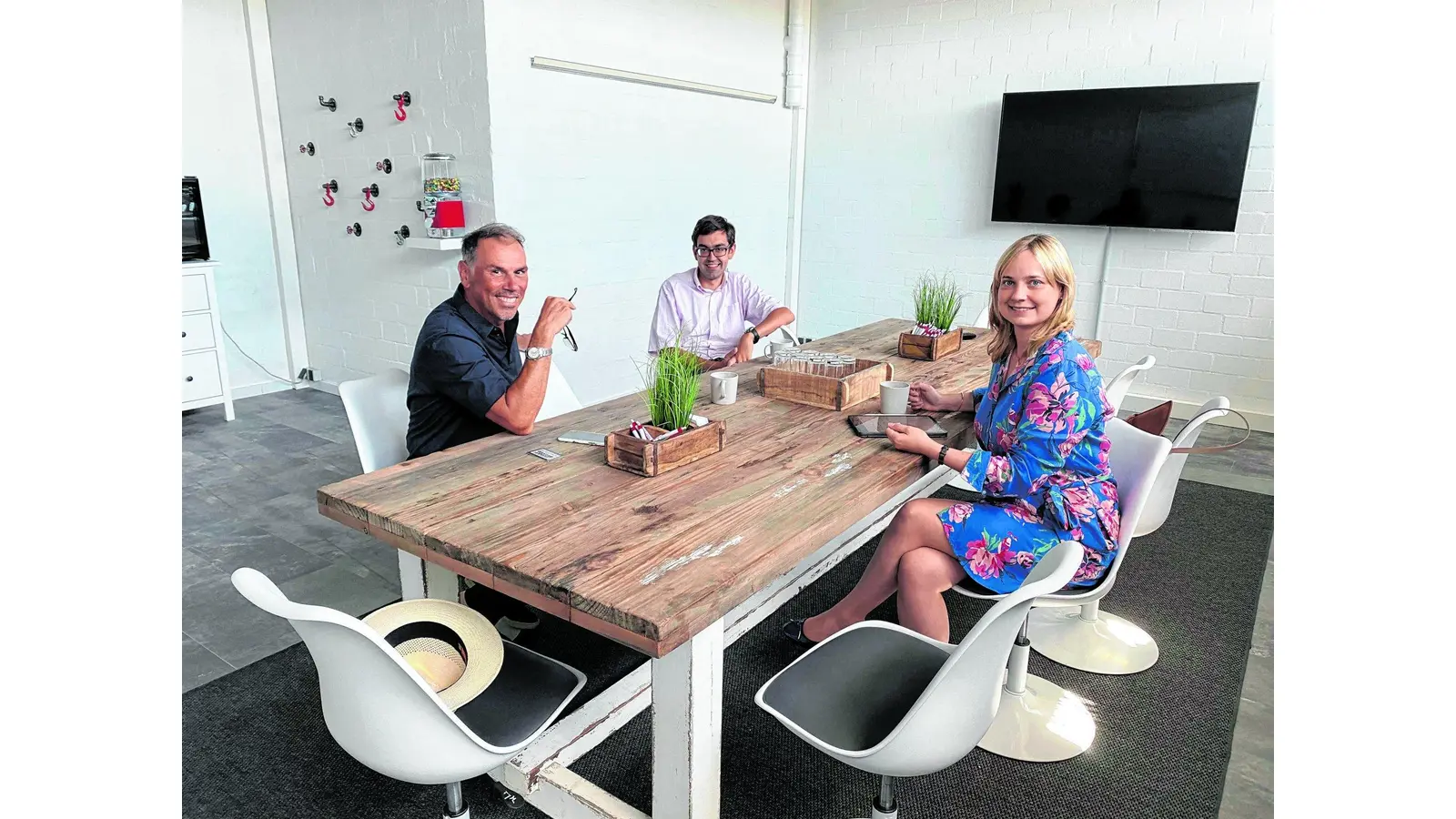 Ein Platz zum gemeinsamen Arbeiten (Foto: nh)